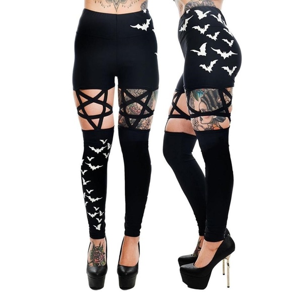Too Fast Pants - 🚫SOLD🚫Leggings bat bats flying too fast rat baby